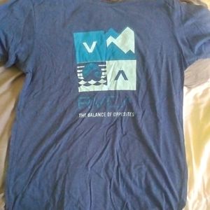 RVCA Mens large tshirt- Balance of opposites